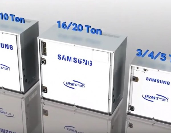 מזגני סמסונג vrf על מים